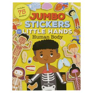 Jumbo Stickers for Little Hands Book - Human Body