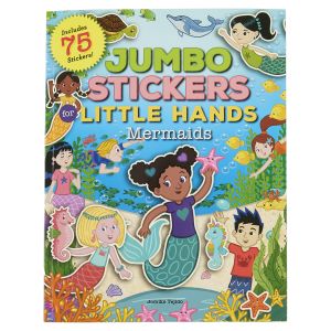 Jumbo Stickers for Little Hands Book - Mermaids