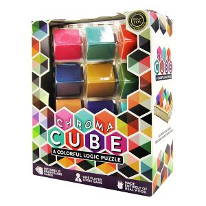 Chroma Cube All-Wood Colorful Logic Puzzle
