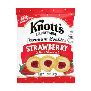 Knott's Berry Farm Shortbread Cookies - Strawberry