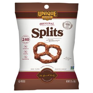 Unique Snacks Original Splits Pretzels