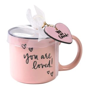 Ceramic Camper Mug and Keychain Gift Set - You Are Loved