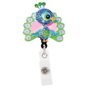 Sparkle and Shine Badge Reel - Peacock