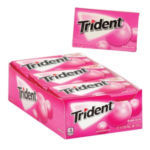 Trident Sugar-Free Gum Value Pack - Bubblegum