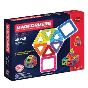 Magformers Magnetic Building Set - 26 Piece - Primary