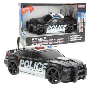 Toy Emergency Vehicles with Lights and Sound - Police Rescue Car