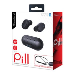 Pill True Wireless Earbuds - Black