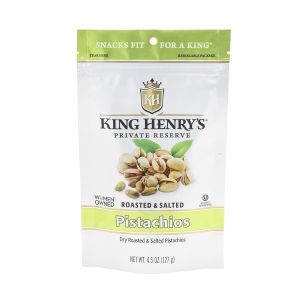 King Henry's Private Reserve Snacks - Pistachios