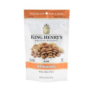 King Henry's Private Reserve Snacks - Raw Almonds