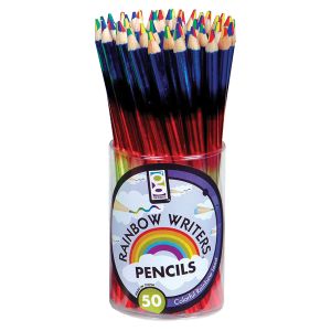 Colorful Rainbow Writers Pencils - 50 Count Display
