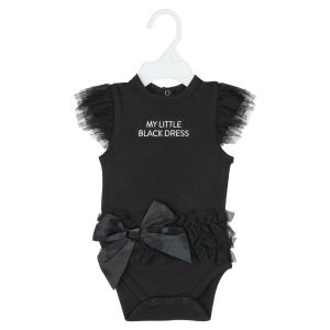 My Little Black Dress Baby Tutu Bodysuit