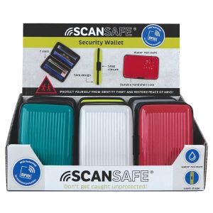 Scan-Safe Aluminum Credit Card Wallets