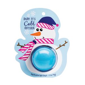 Baby It's Cold Outside Snowman Bath Bomb
