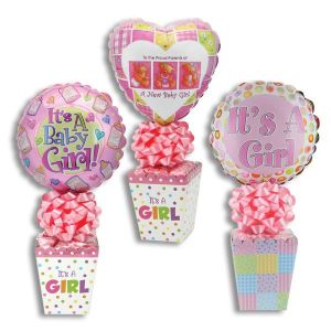 Baby Decorative Box Kelliloons with Mints - Girl