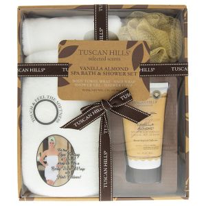 4-Piece Shower in Luxury Set - Vanilla Almond