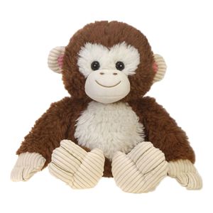 Scruffy Plush Animal - Monkey
