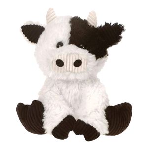 Scruffy Plush Animal - Cow
