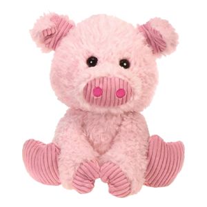 Scruffy Plush Animal - Pig