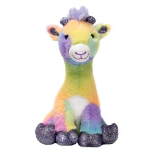 Rainbow Sherbet Stuffed Giraffe