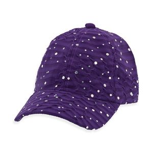Glitter Cap - Purple