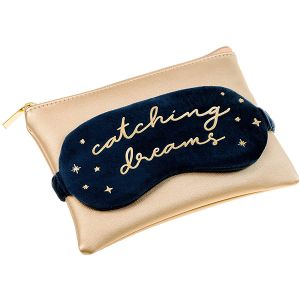 Deluxe Eye Mask & Pouch Set - Catching Dreams