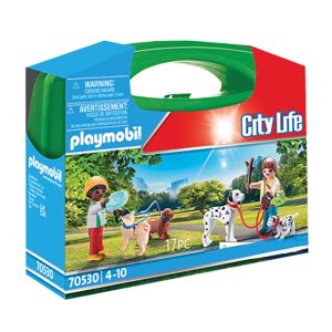 Playmobil City Life Carry Case - Puppy Playtime