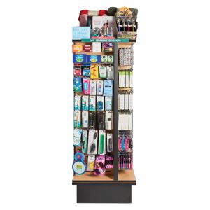 Kelli's Convenience Center - Retail Spinner Floor Display for Gift Shops