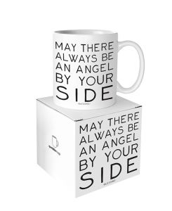 'May There Always Be An Angel By Your Side' Ceramic Mug Gift Boxed