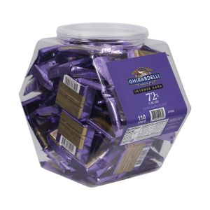 Ghirardelli Intense Dark Chocolate Squares - Changemaker Display Tub