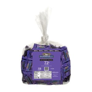 Ghirardelli Twilight Delight Intense Dark Chocolate Squares - Refill Bag for Cha