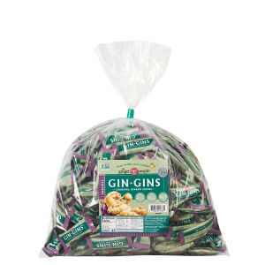 Gin Gins Original Chewy Ginger Candy - Refill Bag for Changemaker Tubs
