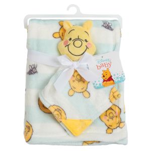 Disney Baby Blanket and Lovey - Winnie the Pooh