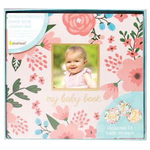 My Baby Book - Baby's Memory Book and Sticker Set