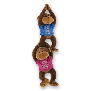Hang in There Plush Monkeys