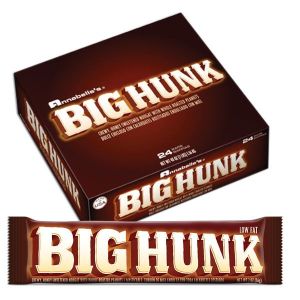 Big Hunk Candy Bars - 24ct Display Box