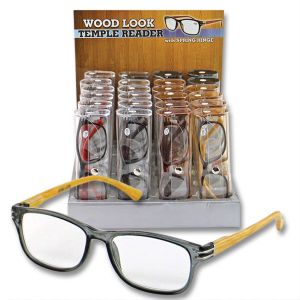 Wood-Look Readers with Cases