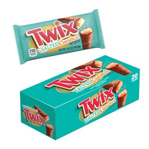 Twix Salted Caramel Cookie Bars - 20ct Display Box
