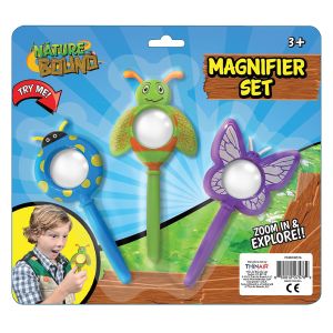 3-Piece Children's Magnifier Set