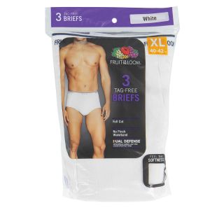 3-Pack Men's Briefs - Extra Large