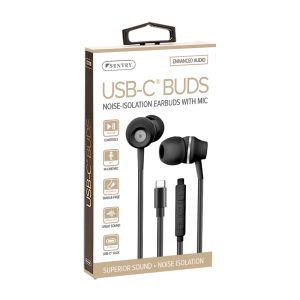 USB-C Buds - Noise Isolation Earbuds With Mic