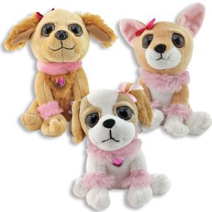 Bright Eyes Plush Pooches - Girl Dogs