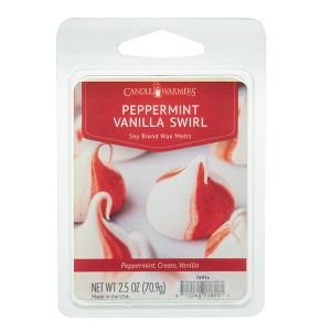 Soy Blend Wax Melts - Peppermint Vanilla Swirl