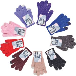 Trufit Women's Chenille Touch Screen Gloves