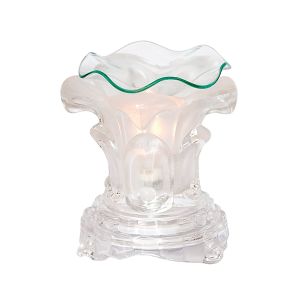 Oil & Wax Aromatic Glass Lamp Warmer - Fog Rose