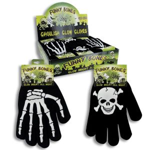 Glow in the Dark Skeleton Gloves
