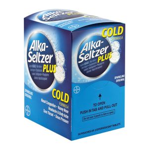 Alka-Seltzer Plus Cold Formula Gravity Fed Display Box