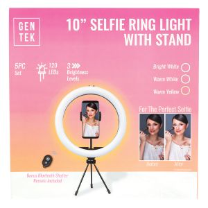 Gentek Selfie Ring Light with Stand