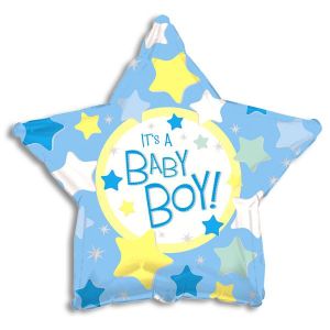 It's a Baby Boy Foil Balloon - Bagged