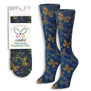 Therapeutic Compression Socks - Butterfly