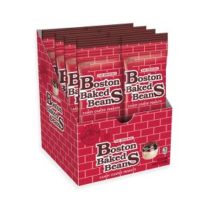 The Original Boston Baked Beans Candy Coated Peanuts - 8 Count Display